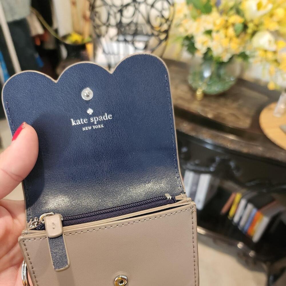 Kate Spade Gemma scallop flap cardholder wallet - Picture 3 of 5